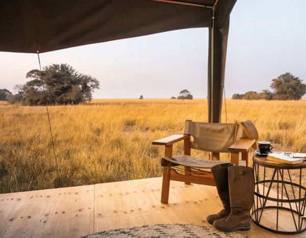 Tented eco camp Zambia